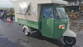 PIAGGIO APE CAMPER PROJECT. World's smallest Campervan?