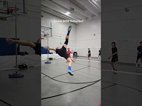First time Shin Rollspiking!! What!! I can't believe this was possible!!