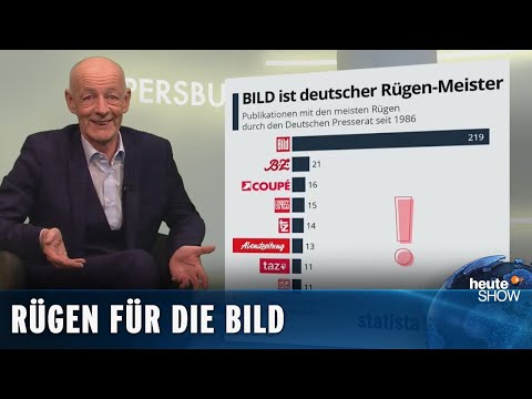 Die Bild-Zeitung: der tollwütige Bastard unter den deutschen Hütehunden | heute-show vom 02.10.2020