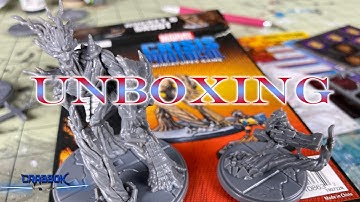 Marvel Crisis Protocol : Rocket and Groot Unboxing and Assembly!