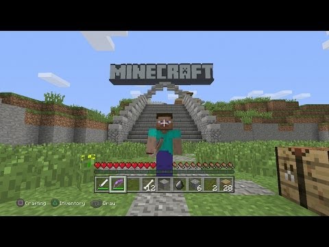 Minecraft PS3 Edition-Demo Gameplay