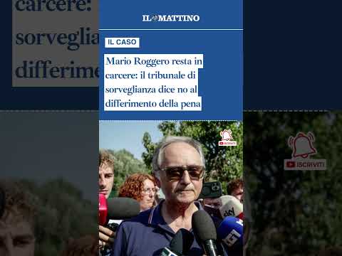 Video Mario Roggero resta in carcere: il tribunale di sorveglianza dice no al differimento della pena