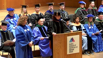 Annetine C. Gelijns, PhD Introduces Pulitzer Prize Winner at Commencement