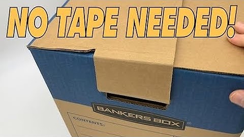 Bankers Box SmoothMove Prime Moving Boxes, Tape-Free Review
