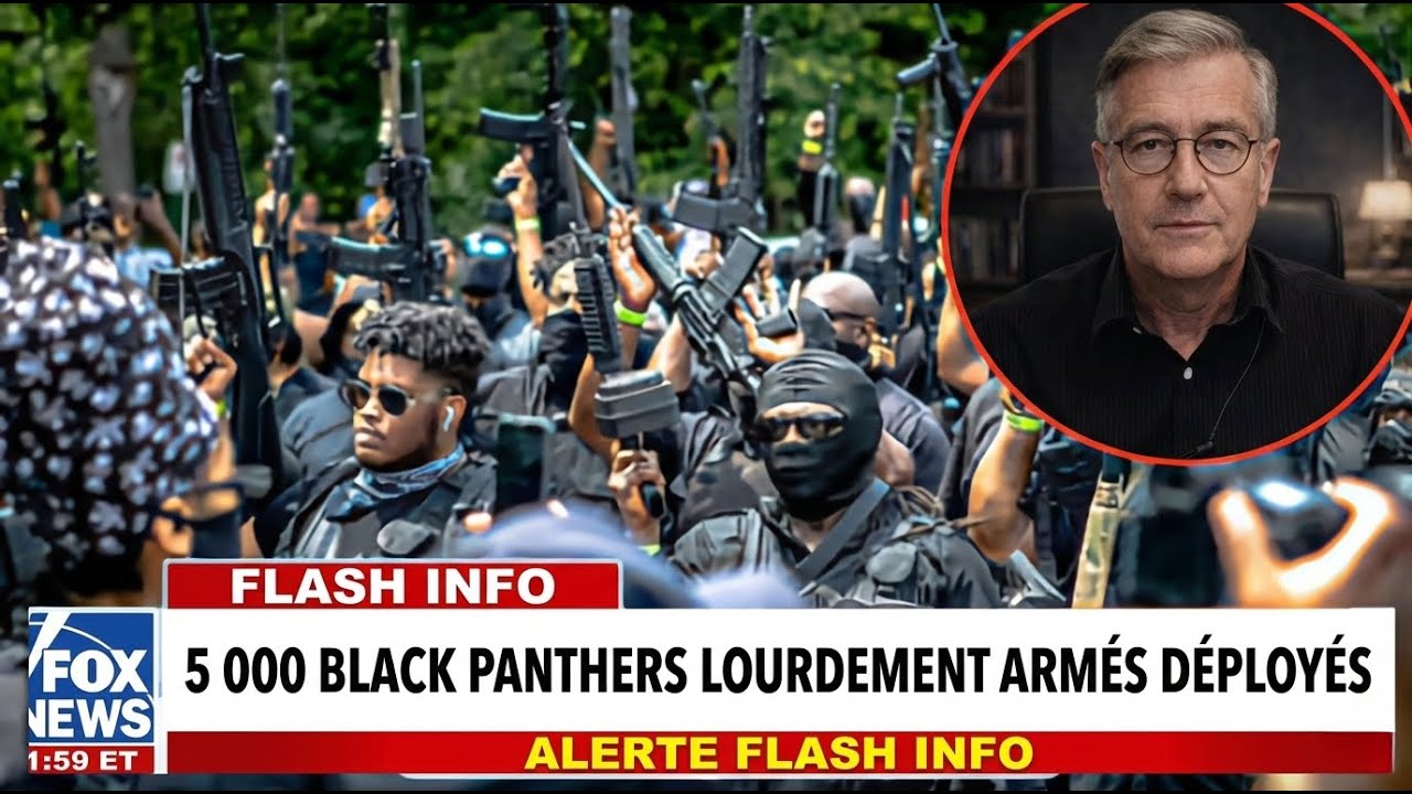 🚨URGENT :la confrontation Black Panthers vs ICE vire au chaos à Philadelphie;Trump en totale panique