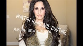 WINTER HAIRCARE ROUTINE + MY HAIR GROWTH SECRETS!