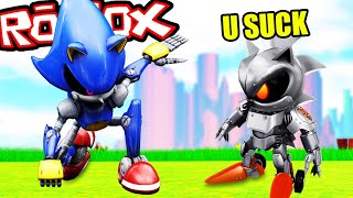 UNLOCKING Metal Sonic but I SMASH MY KEYBOARD (roblox)