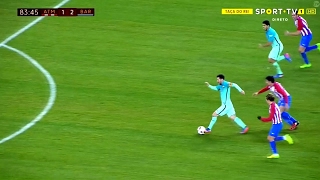 Lionel Messi - Destroying Atletico Madrid