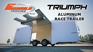 Formula Trailers | Feature Callout | Triumph Aluminum Race Trailer by Formula Trailers 391 views 5 months ago 1 minute, 4 seconds
