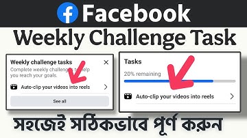 Auto-clip your videos into reels-Facebook Weekly Challenge task | Complete it correctly