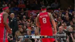 Deron Williams 38 points (8 3-pointers) vs Knicks full highlights