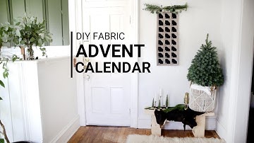 DIY Fabric Advent Calendar