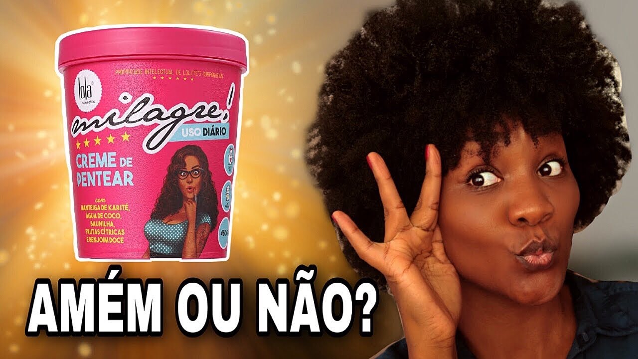 TESTEI O MILAGRE DA LOLA em CABELO CRESPO | JACYTESTOU