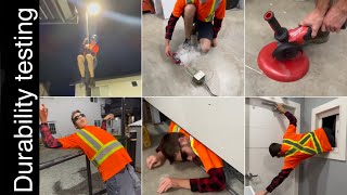 Fire bell durability testing
