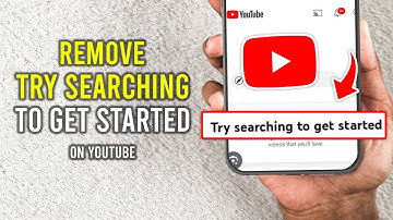 How to Remove Try searching to get started on YouTubep - 2025