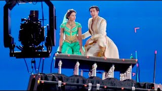 ♪ホール・ニュー・ワールド“魔法のじゅうたん”の舞台裏／映画『アラジン』メイキング映像