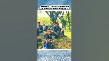 SERU LIHATNYA, BERANI BERCANDA SAMA SENIOR 🤣🤣#tni #tentara #komando #prajurit #ngakak #lucu #viral