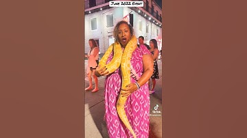 Would you hold this? #snake #snakevideo #fyp #youtubeshorts #viral #scary #python #birthday #gemini