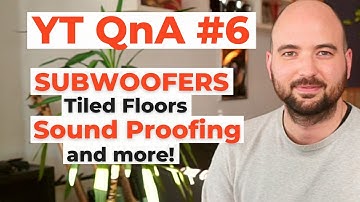 Knowledge Bomb #6: Subwoofers, Tiled Floors, Absorption for Sound Proofing, Egg Cartons and More!