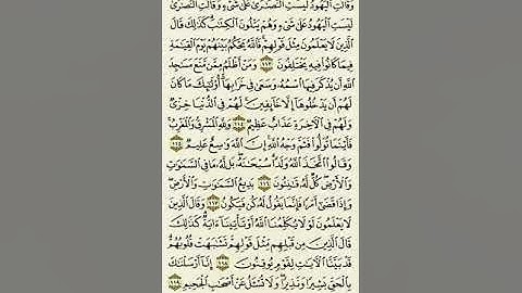 سورة البقرة من الآية ١١٣ إلى الآية ١١٩ بصوت القارئ #ماهر_المعيقلي #القرآن_الكريم