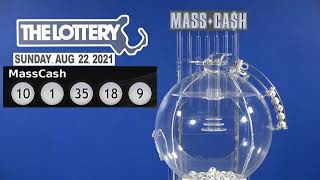 Mass Cash Game Drawing: Sunday, August 22, 2021