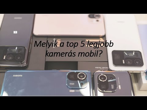 Top 5 legjobb kamerás mobil