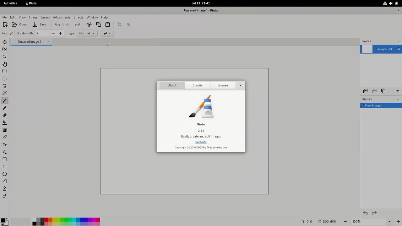 Pinta Raspberry Pi How to install Pinta on Debian 12 - YouTube