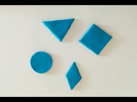 plasticine shapes