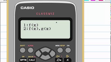 Table function of CASIO fx 991 EX with QR Code