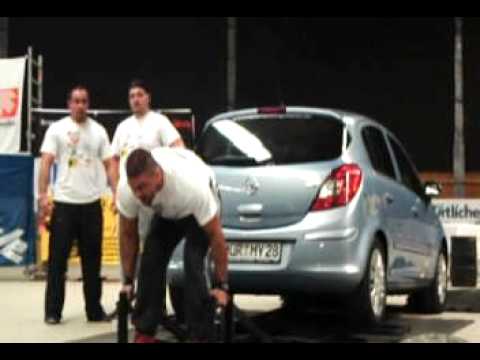 Strongman 2   Car Deadlift Mathias Beyer,Rami Mans...