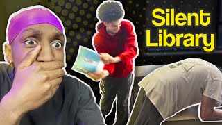 Forcing My Friends To Play Silent Library