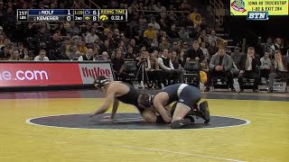 Big Ten Rewind: 2017 Wrestling  157 LBs  Penn State's Jason Nolf vs. Iowa's Michael Kemerer