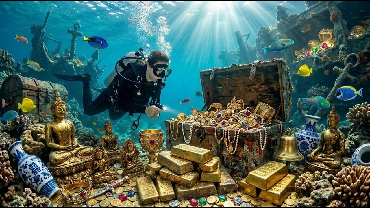Underwater Archaeology : Divers Discover Lost City Filled with Gold and Ancient Treasures