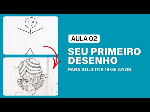 Curso de Desenho Grátis: Faça seu PRIMEIRO Desenho! (PASSO A PASSO) - Aula 02