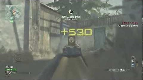 MW3 - Spas-12 7 man kill feed on HQ