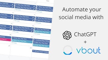 Automate your social media content using ChatGPT