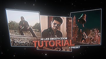 AE LIKE SMOOTH ZOOM IN AND ZOOM OUT TUTORIAL ALIGHT MOTION | EASY | TUTORIAL | LUMIX EDITZ |