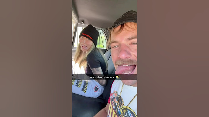 We got the worst uber driver ever 😭😤