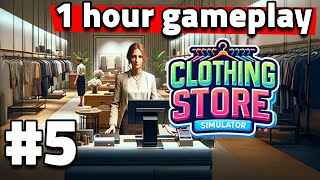 Clothing Store Simulator   1 hour gameplay no commentary #5