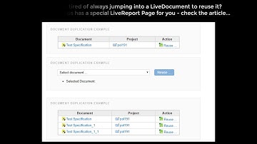 19.12 - How to duplicate Documents from a LiveReport Page