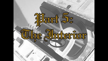 #CMWS20 Scratch Build: "Low Rider" Part 5 - The Interior