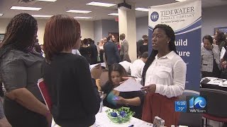 More than 700 turn out for Norfolk spring job fair