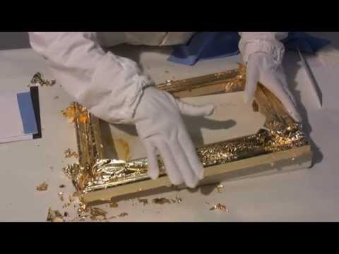 Видео: Применяя лист золота
