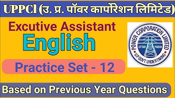 UPPCL Executive Assistant English Practice set- 12 | Uppcl Expected Questions based on Previous year