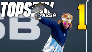 TOPSPIN IS BACK! - TopSpin 2K25 My Career - Part 1