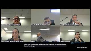 28 07 2026 - Sessão Presencial Extraordinária da 9a Turma - TRT 1a Região