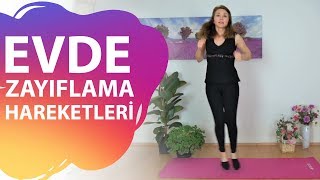 ZAYIFLAMA HAREKETLERİ - 30 DK. 500 KALORİ YAK! | Rana Çetin