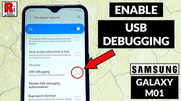 How to Enable USB Debugging on Samsung Galaxy M01