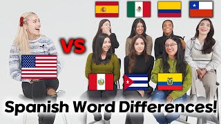 American was shocked by Spanish Differences!! (Spain, Mexico, Colombia, Chile, Peru, Cuba, Ecuador) screenshot 2