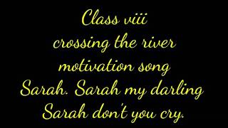 Cl Viii, Sarah, Sarah My Darling Song